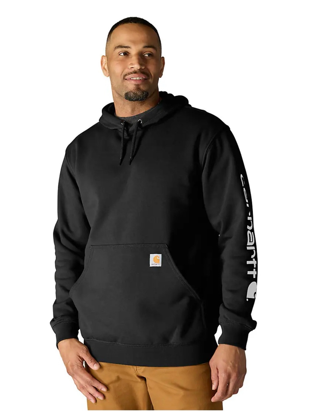 Carhartt Iconic K288 Logo Sweatshirt in Black Size 3XL ~ NWT